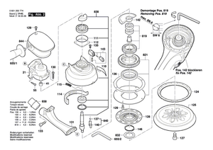 New Genuine Bosch 3601119429 Nameplate