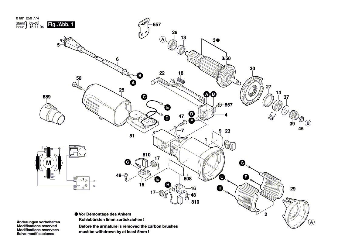 New Genuine Bosch 3601119429 Nameplate