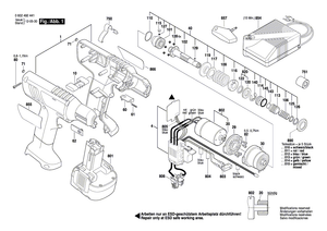 New Genuine Bosch 3601119446 Manufacturer's nameplate