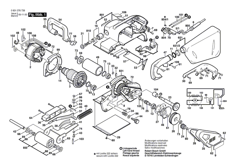 New Genuine Bosch 3601119591 Sticker