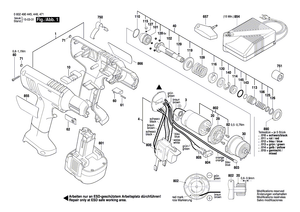 New Genuine Bosch 3601119884 Nameplate