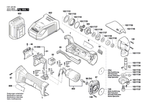 New Genuine Bosch 3601119923 Nameplate