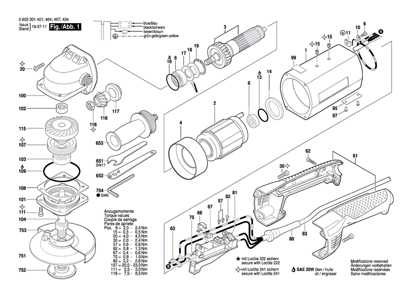 New Genuine Bosch 3601303003 Retaining Bracket