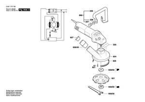 New Genuine Bosch 3601303016 Strap-Shaped Handle