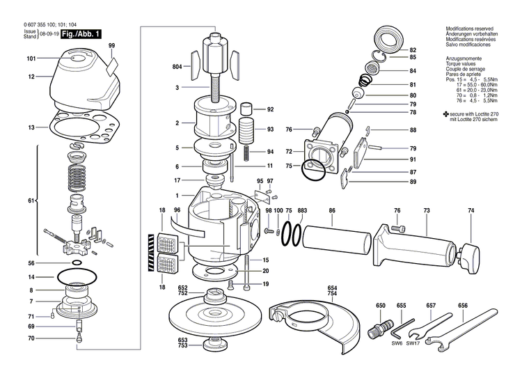 New Genuine Bosch 3601320000 Holding Bracket