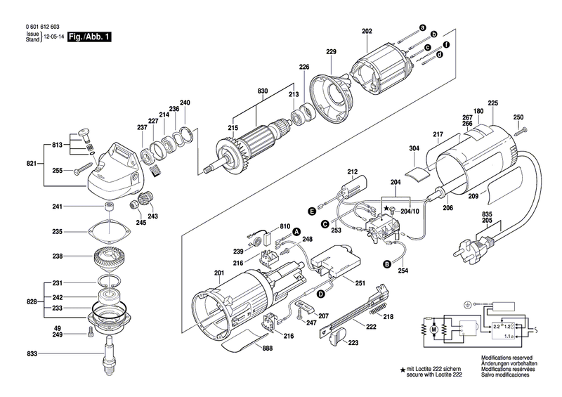 New Genuine Bosch 3601923001 Rejection Slide