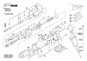 New Genuine Bosch 3602025008 Auxiliary Handle