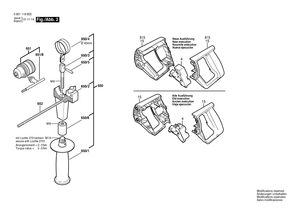 New Genuine Bosch 3602025021 Auxiliary Handle
