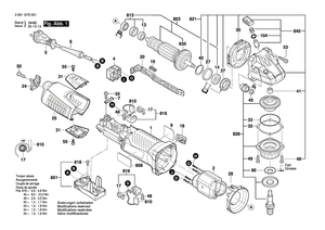 New Genuine Bosch 3602025029 Handle