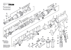 New Genuine Bosch 3602053001 Control Lever