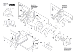 New Genuine Bosch 3602305011 Push-Button