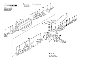 New Genuine Bosch 3602305015 Intermediate Piece