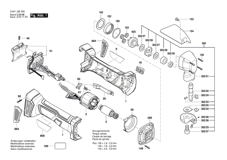 New Genuine Bosch 3602311049 Plain Washer