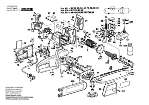 New Genuine Bosch 3602317011 Guide Rail