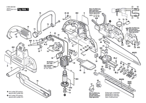 New Genuine Bosch 3602317020 Handwheel