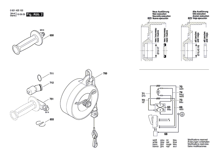 New Genuine Bosch 3602317025 Insulating Strip