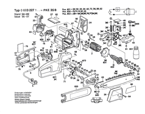 New Genuine Bosch 3602317035 Guide Rail