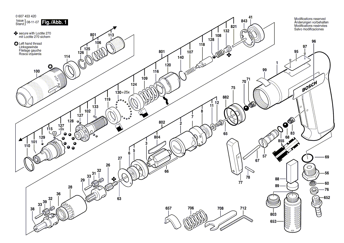New Genuine Bosch 3603100026 Needle Roller