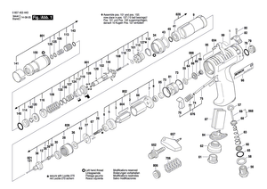 New Genuine Bosch 3603100029 Straight Pin