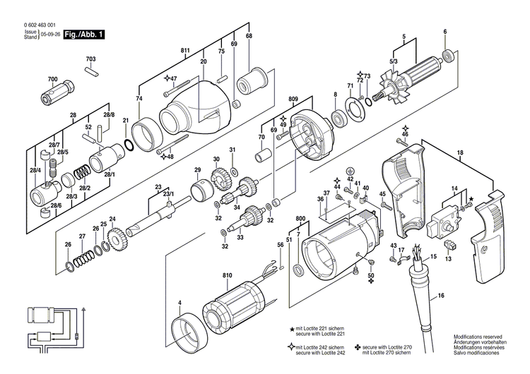 New Genuine Bosch 3603111003 Gripping Wedge