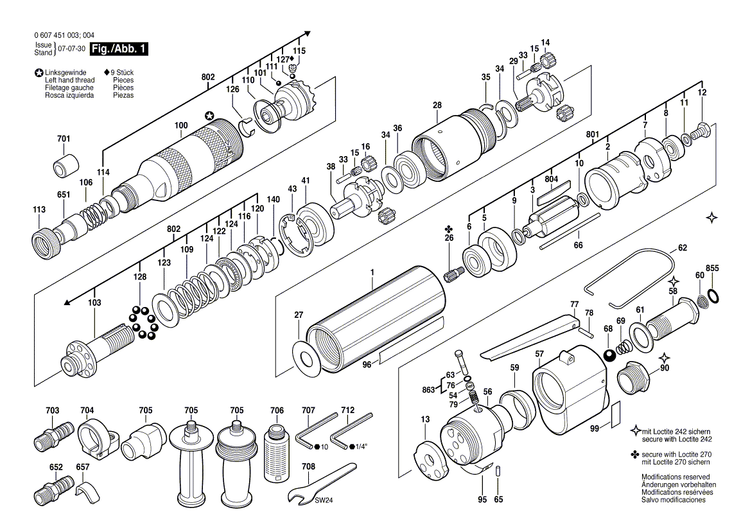 New Genuine Bosch 3603201000 Needle Roller