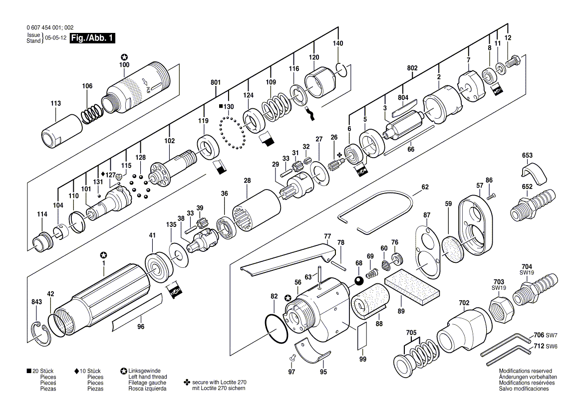 New Genuine Bosch 3603201023 Needle Roller