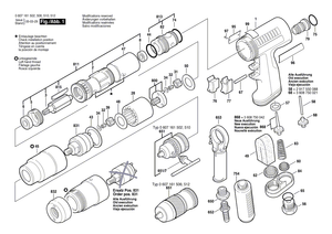 New Genuine Bosch 3603201048 Straight Pin