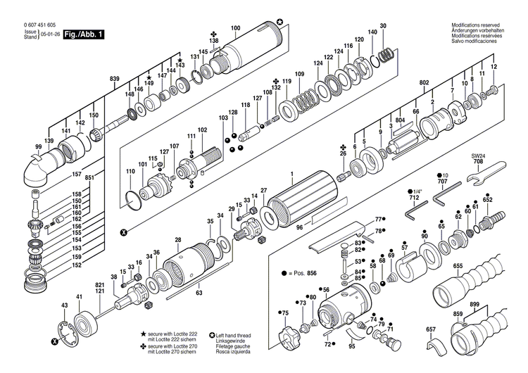 New Genuine Bosch 3603201057 Needle Roller