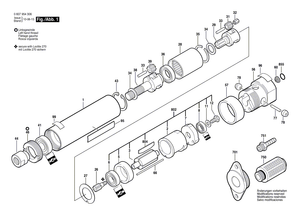New Genuine Bosch 3603203009 Holding Pin