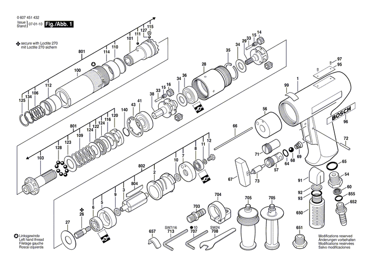New Genuine Bosch 3603230000 Ball