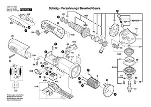 New Genuine Bosch 3603340501 Clamping-Flange