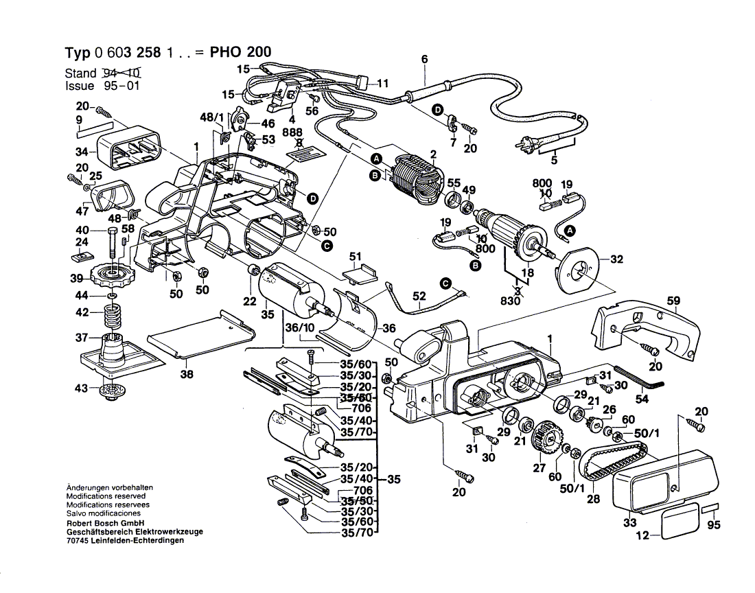 New Genuine Bosch 3603342003 Adjusting Nut
