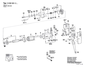 New Genuine Bosch 3603344013 Threaded Ring