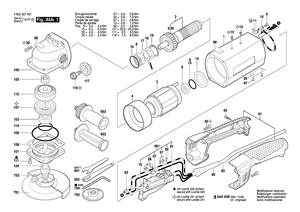New Genuine Bosch 3603344022 Threaded Ring