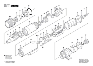 New Genuine Bosch 3603344055 Threaded Ring