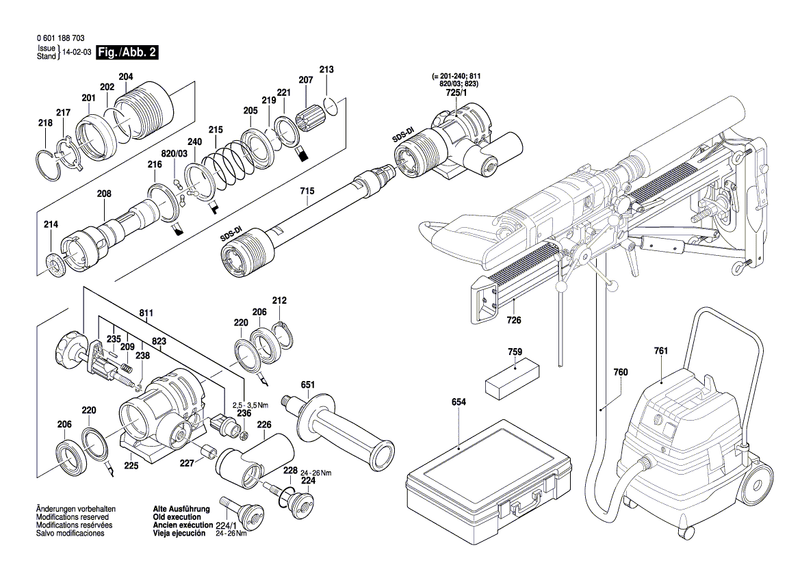 New Genuine Bosch 3603386046 Suction Connector