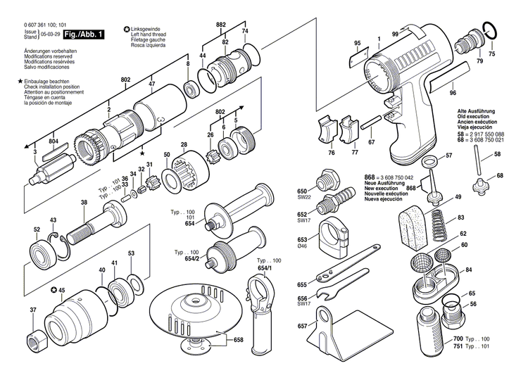 New Genuine Bosch 3603386068 Hose fitting