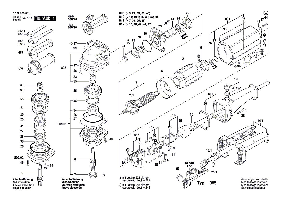 New Genuine Bosch 3603435008 Thread-forming tap. Screw