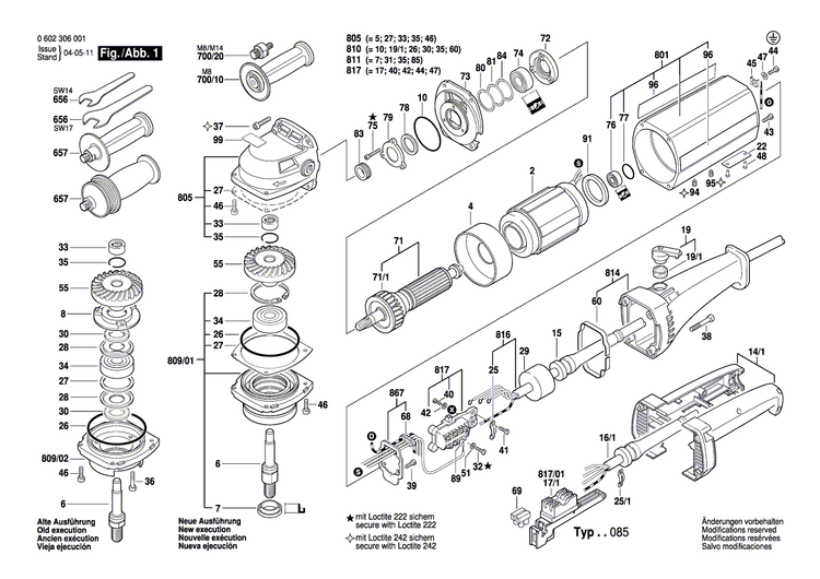 New Genuine Bosch 3603435008 Thread-forming tap. Screw