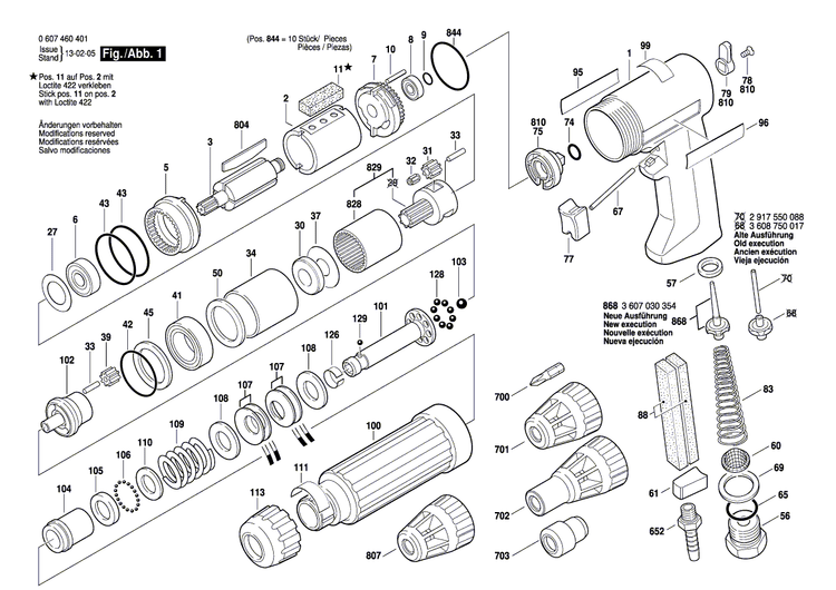 New Genuine Bosch 3603462019 Fitting