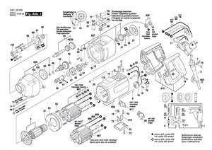 New Genuine Bosch 3604010051 Armature