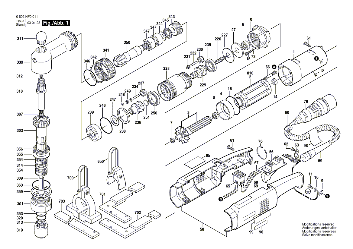 New Genuine Bosch 3604080018 Rotor
