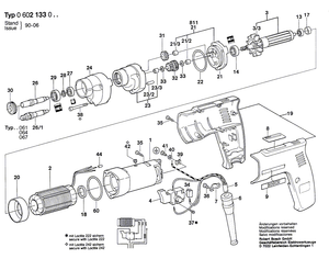 New Genuine Bosch 3604080021 Rotor