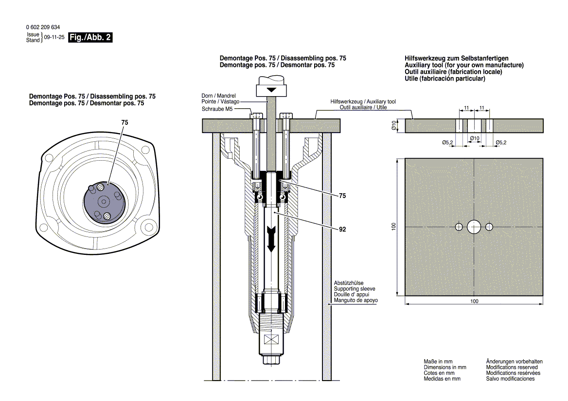 New Genuine Bosch 3604080054 Rotor Without Winding