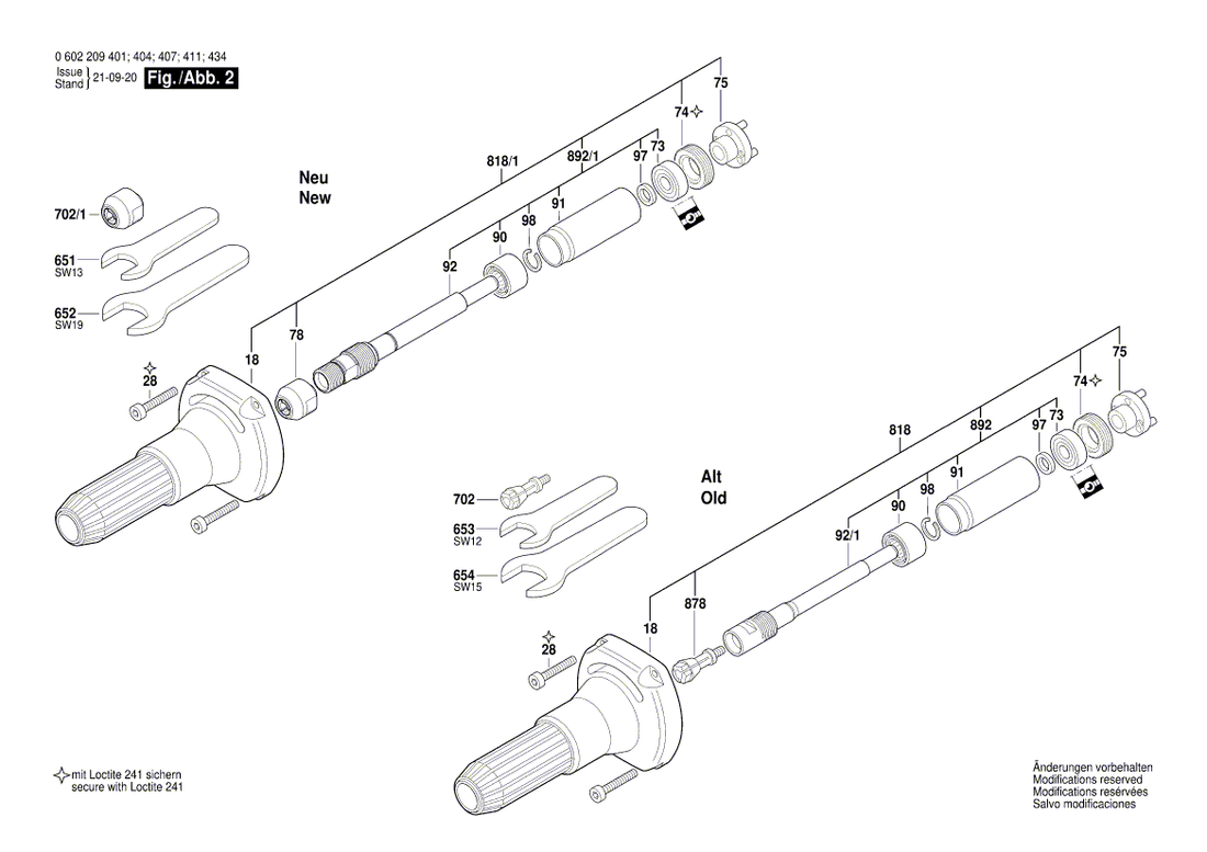 New Genuine Bosch 3604080055 Rotor Without Winding