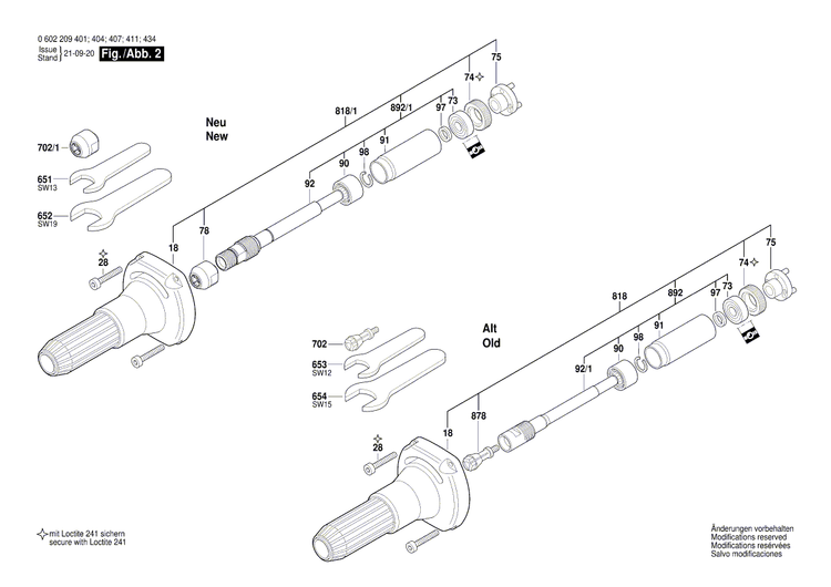 New Genuine Bosch 3604080055 Rotor Without Winding