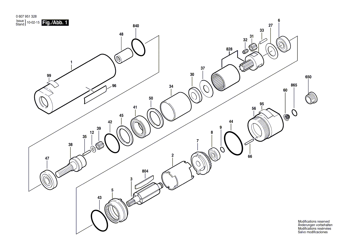 New Genuine Bosch 3604090029 Stator