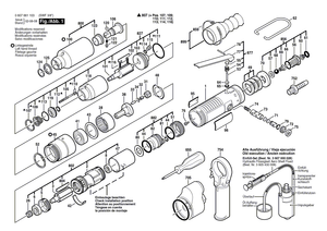 New Genuine Bosch 3604090051 Working Cylinder