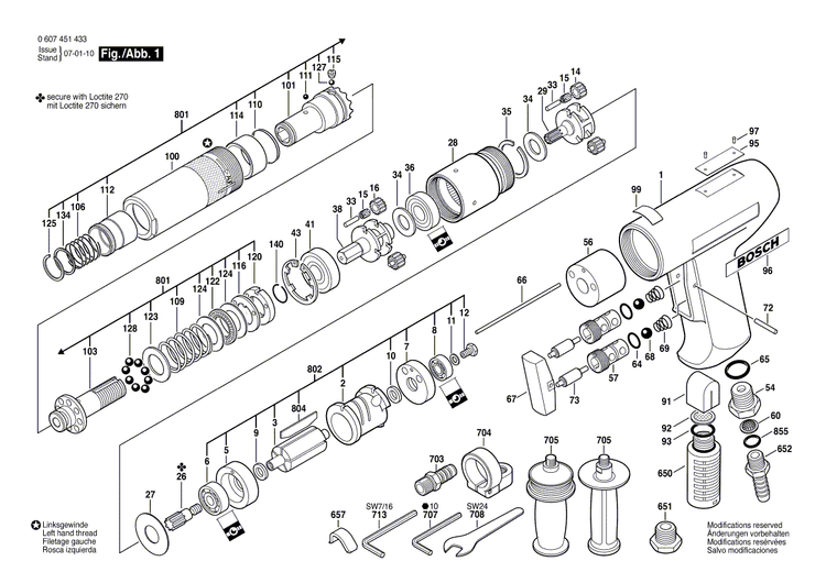 New Genuine Bosch 3604220003 Rotor