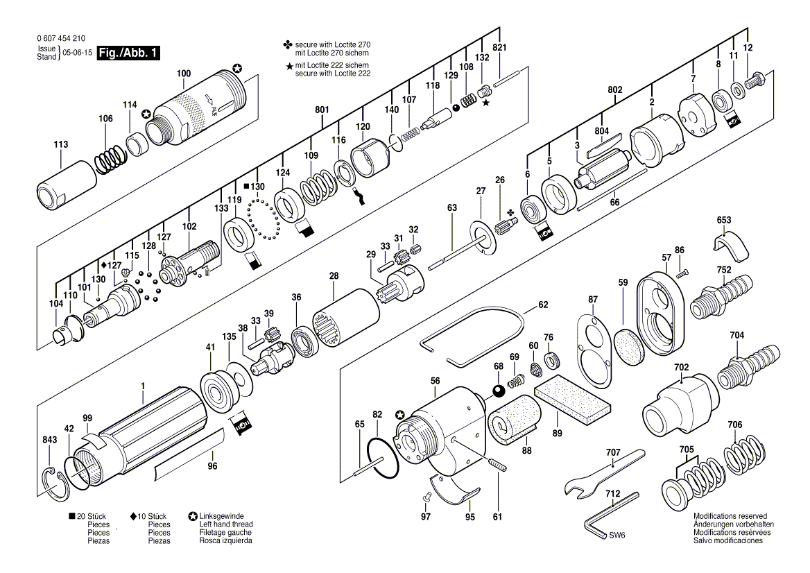 New Genuine Bosch 3604220012 Rotor